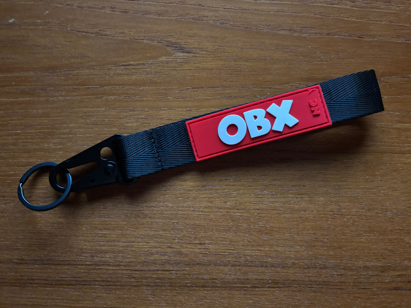 (1) - OBX Lanyards - One Piece - Black