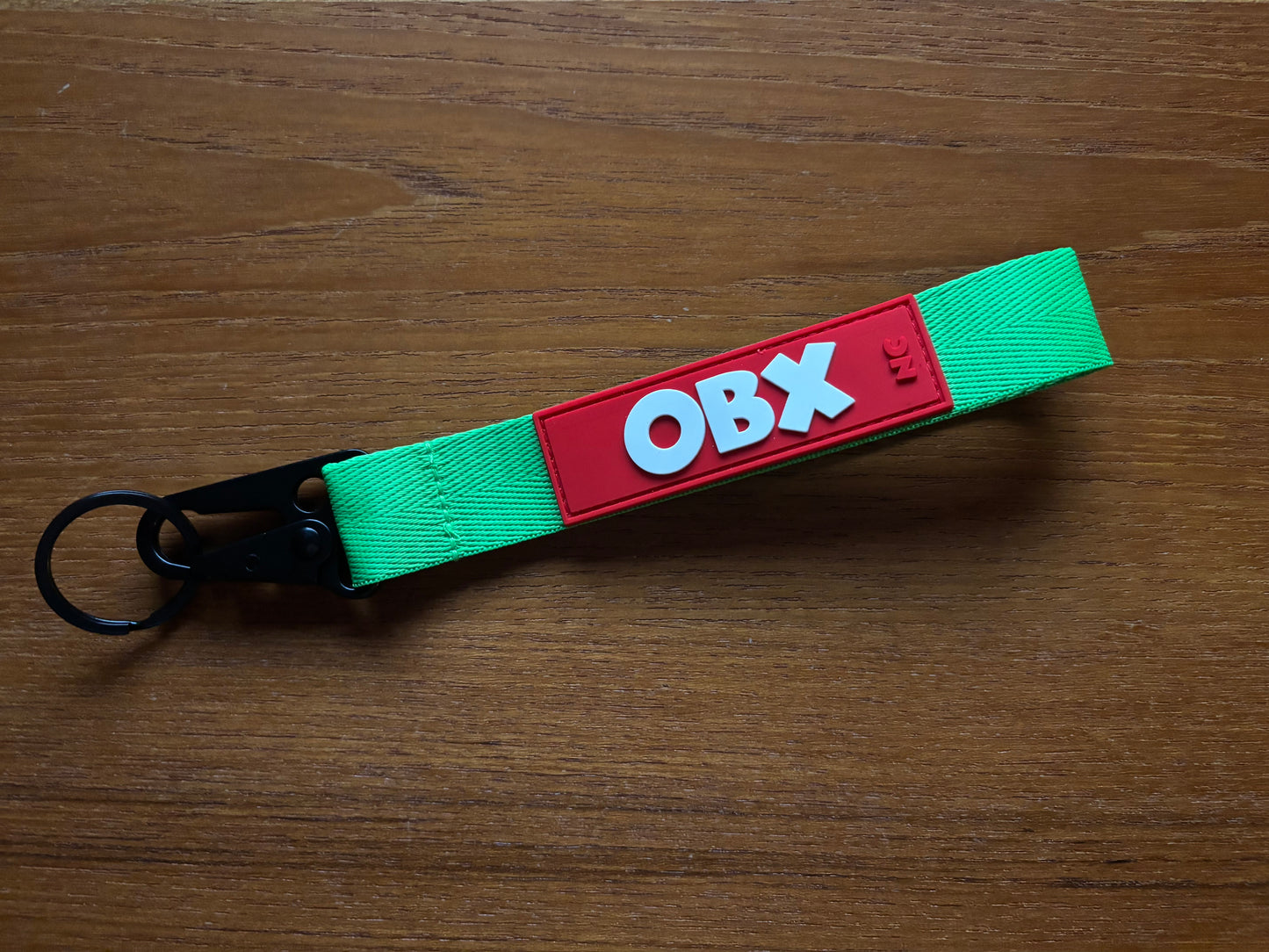 (3) - OBX Lanyards - One Piece - Neon Green