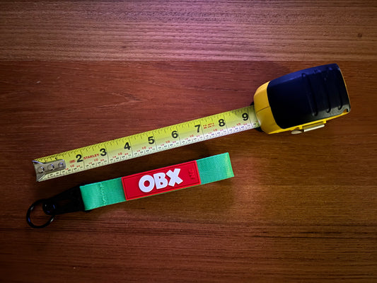 (1) - OBX Lanyards - One Piece - Black