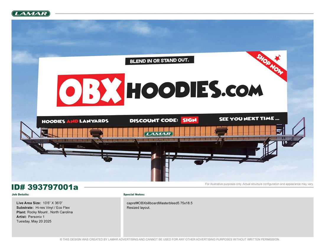 Old School Marketing - check out our billboard!