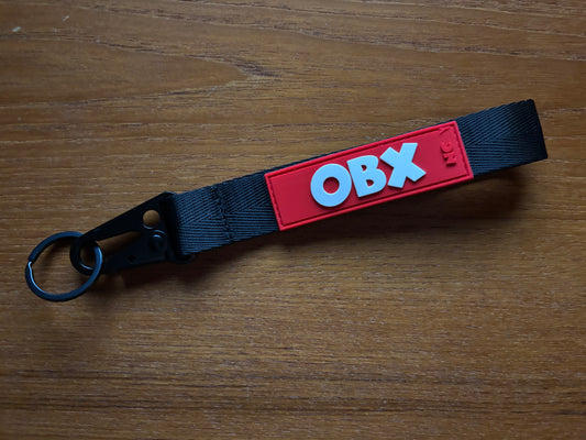 (1) - OBX Lanyards - One Piece - Black